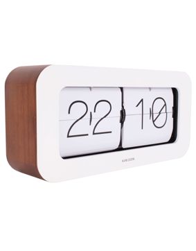 Karlsson KA5790WH Matiz vägg-/bordsklocka Vit 37 cm