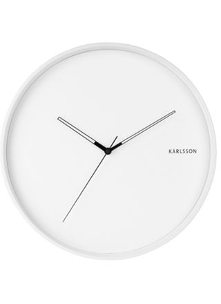 Karlsson Hue vit 40 cm väggklocka KA5807WH