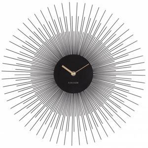 Karlsson Peony svart väggklocka 45 cm KA5817BK main product photo