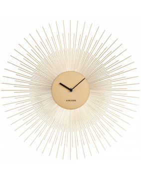 Karlsson Peony guld väggklocka 45 cm KA5817GD