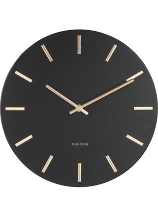 Karlsson Charm KA5821BK väggklocka 30cm