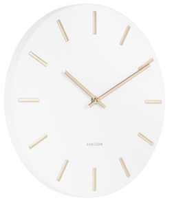 Karlsson Charm vit 30 cm väggklocka KA5821WH