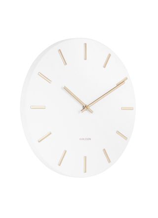 Karlsson Charm vit 30 cm väggklocka KA5821WH