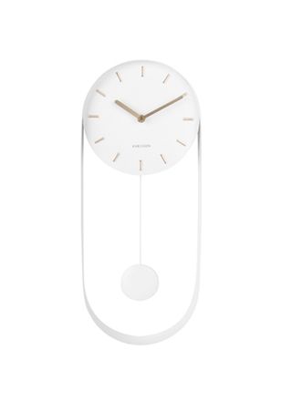 Karlsson Charm Pendulum vit 50 x 20 cm väggklocka KA5822WH