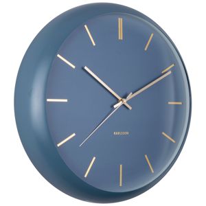 Karlsson Globe KA5840BL mörkblå väggklocka 40 cm main product photo