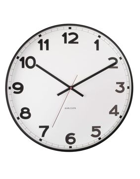 Karlsson KA5847WH New Classic Medium Vit väggklocka 40,6 cm