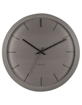 Karlsson väggklocka Nirvana Globe dark warm grey KA5859GY