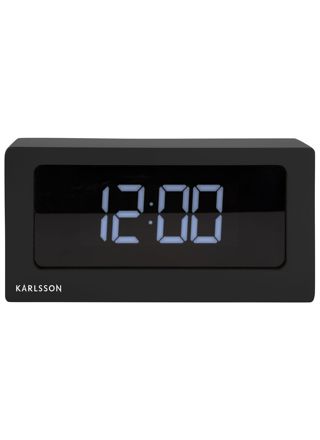 Karlsson Boxed LED Black väckarklocka KA5868BK