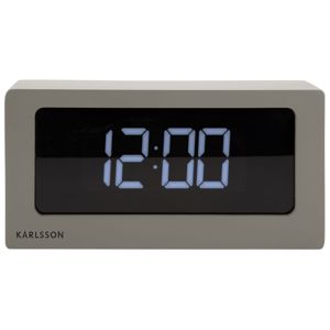 Karlsson Boxed LED Warm Grey väckarklocka KA5868WG main product photo