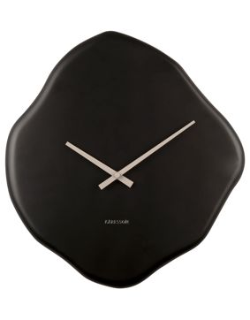 Karlsson Organic Diamond Black väggklocka KA5895BK