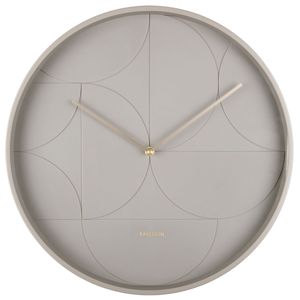 Karlsson väggklocka Echelon Circular dark grey 40 cm KA5948GY main product photo