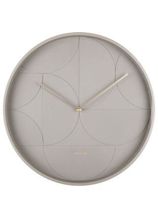 Karlsson väggklocka Echelon Circular dark grey 40 cm KA5948GY