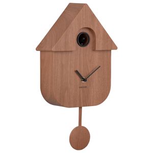 Karlsson Modern Cuckoo väggklocka dark wood print KA5964DW main product photo