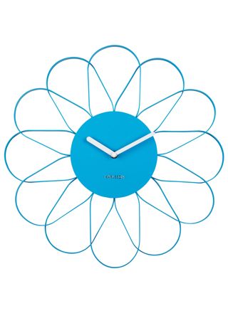 Karlsson väggklocka Arkis bright blue KA5975BB