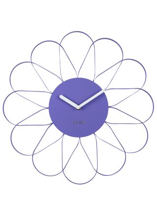 Karlsson väggklocka Arkis bright purple KA5975PU