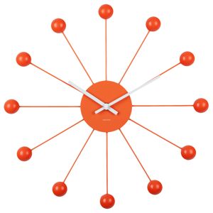 Karlsson väggklocka Funky Spider bright orange KA5977OR main product photo