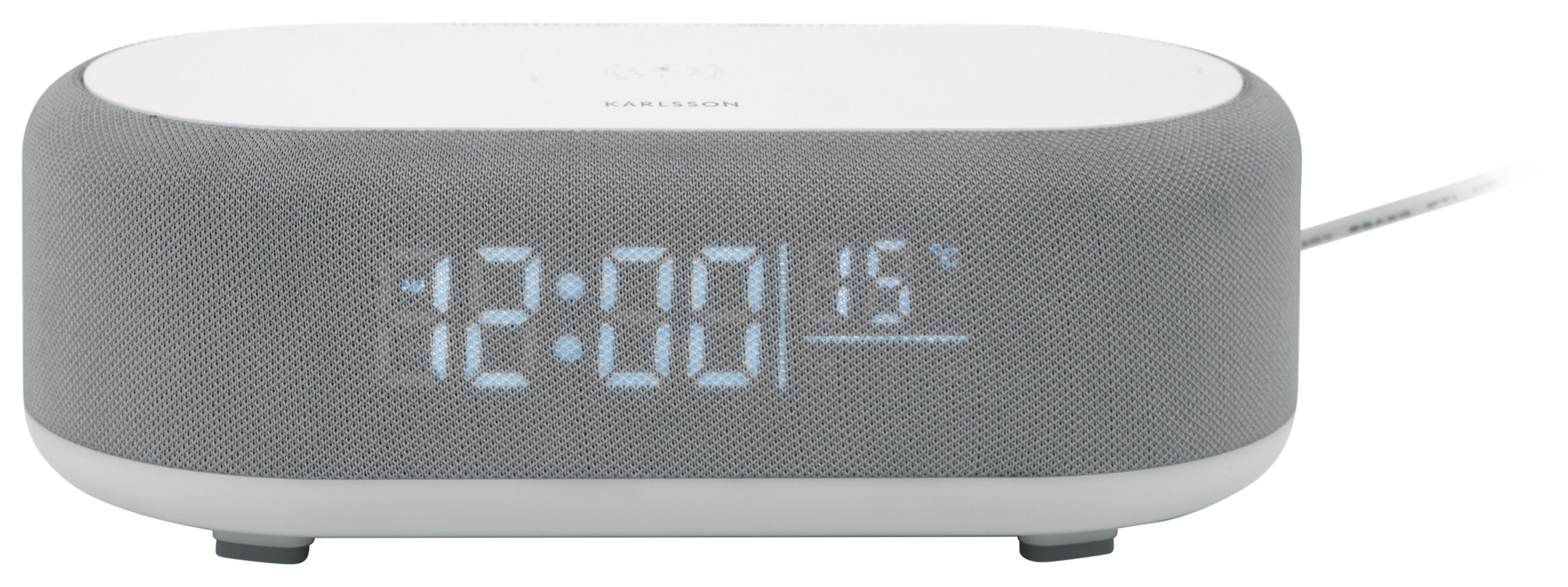 Karlsson Vogue väckarklocka med smarttelefonens laddningsfunktion KA6033GY