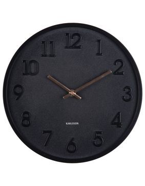 Karlsson Calma väggklocka KA6041BK