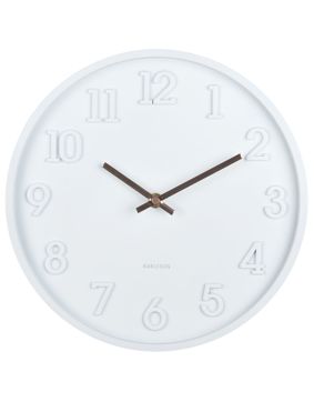 Karlsson Calma väggklocka KA6041WH