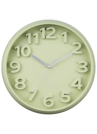 Karlsson Elevated Classic Numbers väggklocka KA6052GR