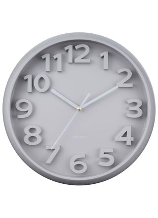 Karlsson Elevated Classic Numbers väggklocka KA6052WG