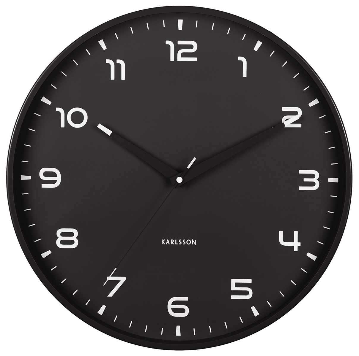 Karlsson Orgullo väggklocka KA6053BK