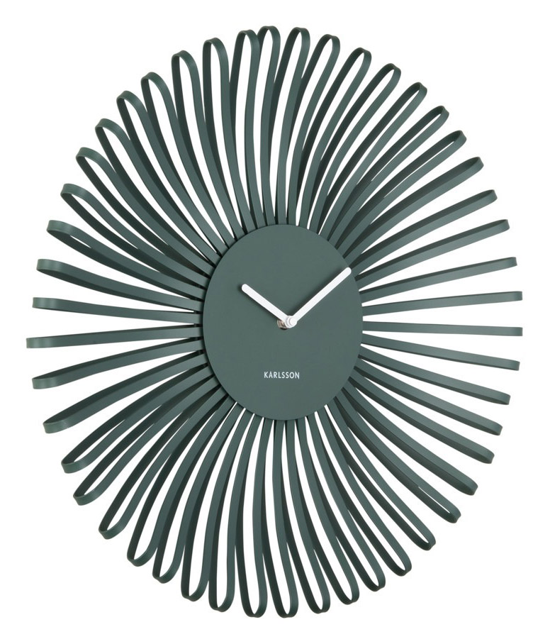 Karlsson väggklocka Polo jungle green KA6075GR