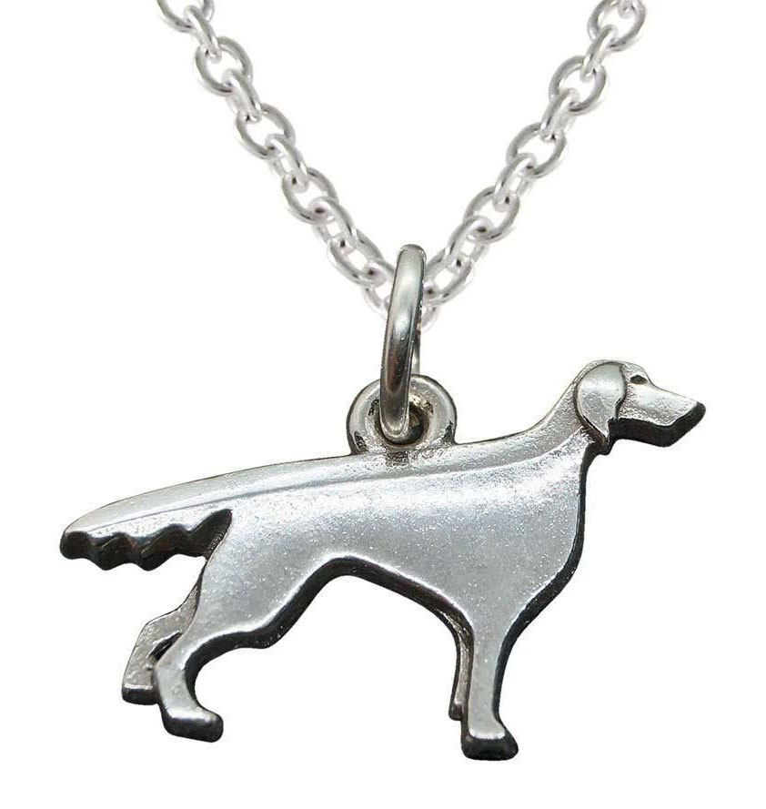 Kaamos Irländsk röd setter halsband 027