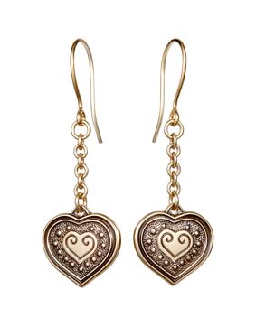Kalevala Eura Heart bronsörhängen 3610951K