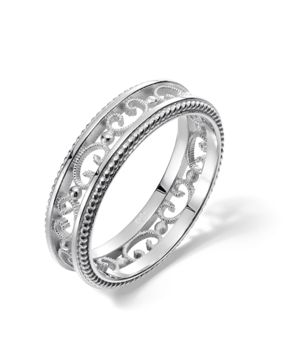 Kalevala Filigree 5 mm vitguldring 541000500