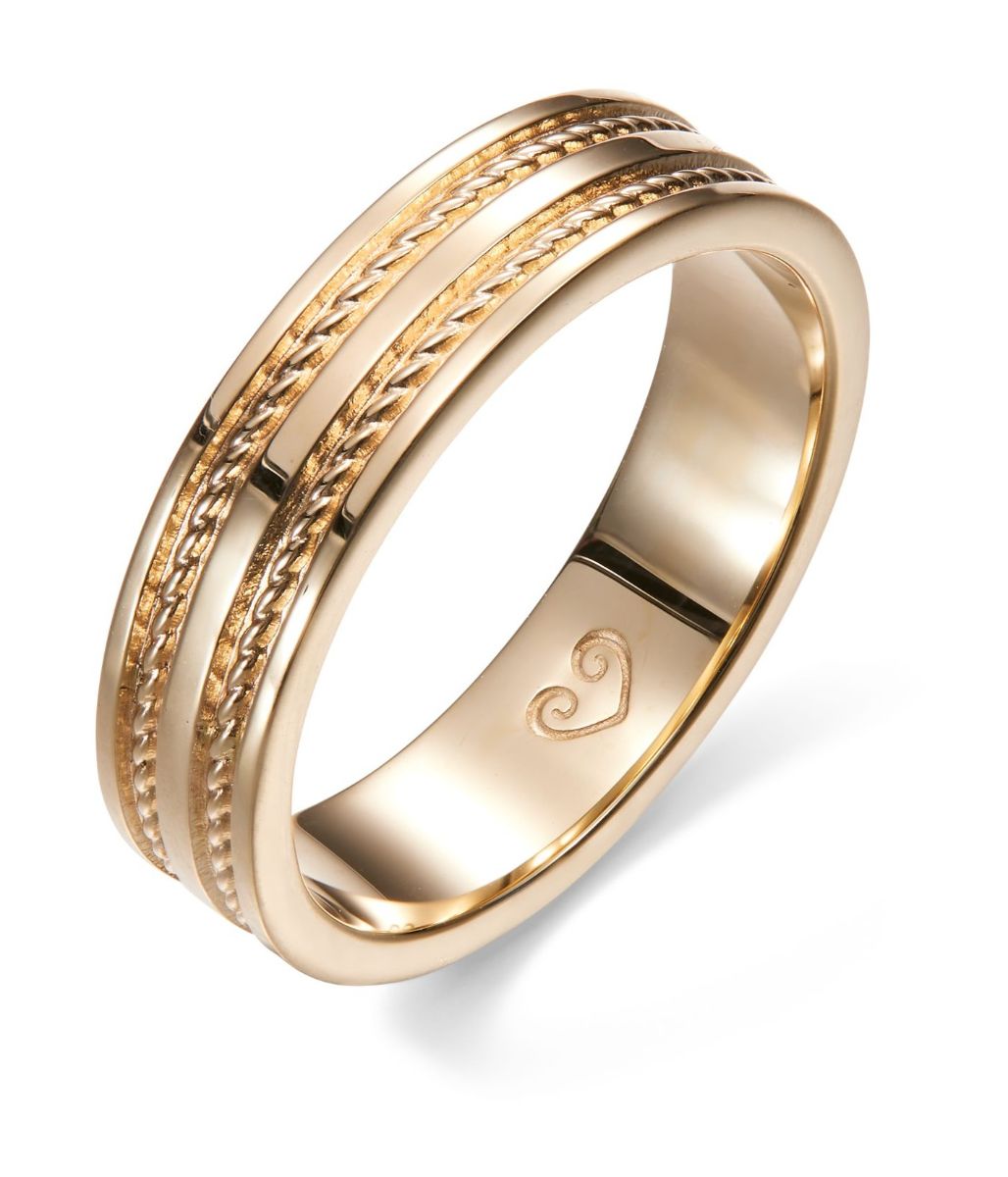 Kalevala Heritage guldring 5 mm 141000120150