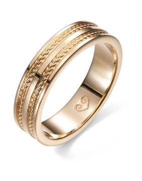 Kalevala Heritage guldring 5 mm 141000120