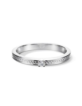 Kalevala Heritage 0.02 ct labbodlad diamantringvitguld 541000111L