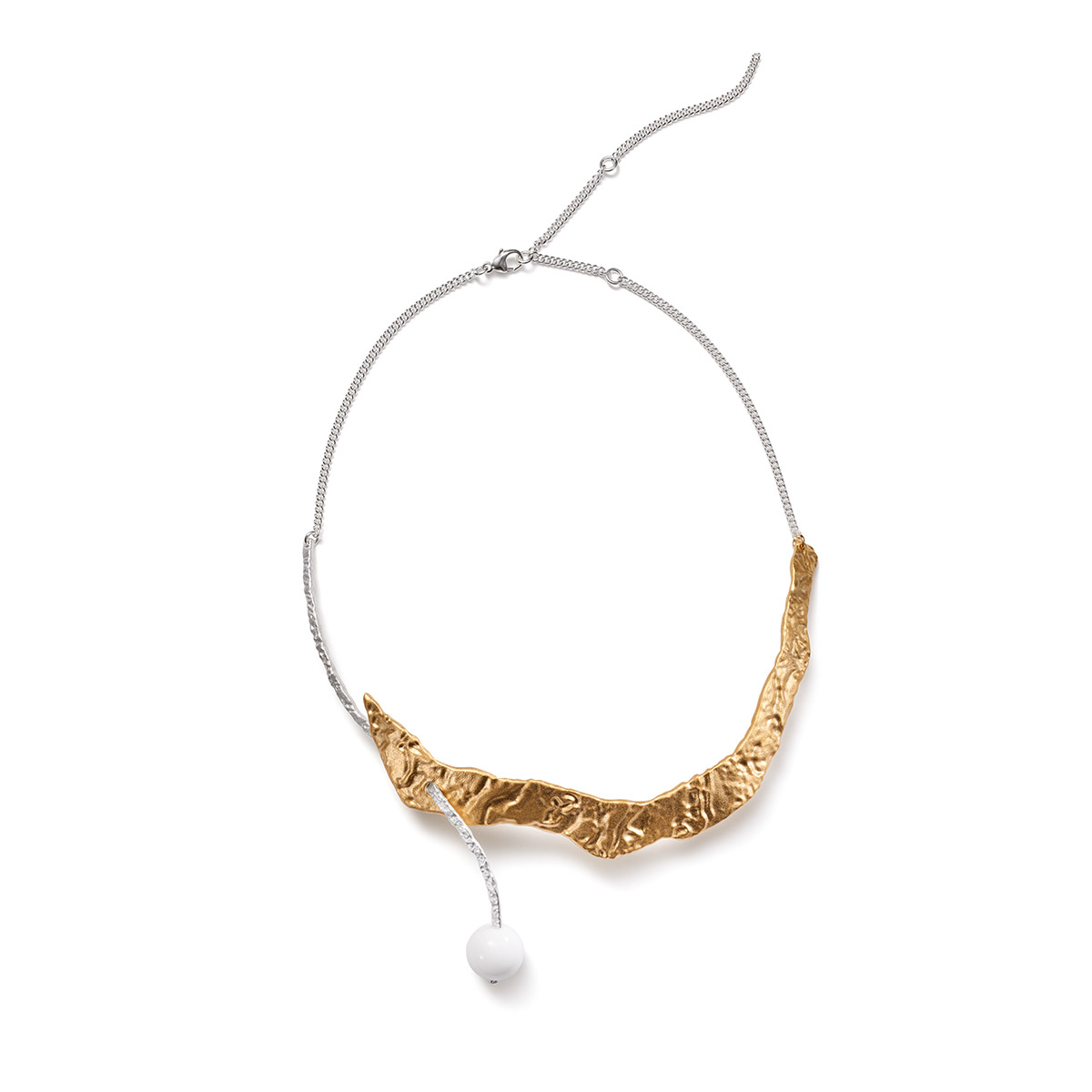 Kalevala Itu pärlhalsband förgyllt silver 231001400J45