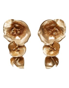 Kalevala Summer Night Rose örhängen stora brons 361000702T