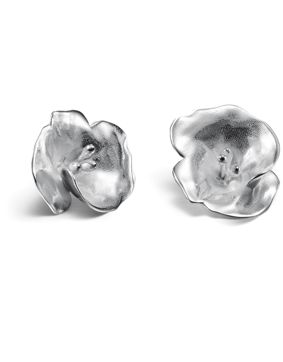 Kalevala Summer Night Rose örhängen medelstora silver 261000701T