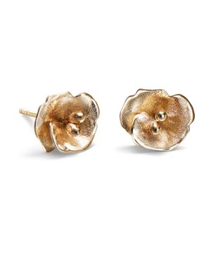 Kalevala Summer Night Rose miniörhängen 14k guld 161000703T