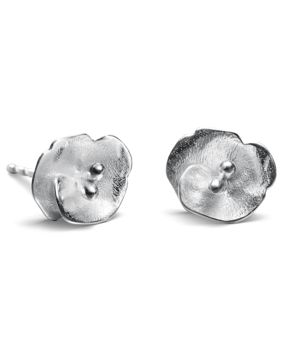 Kalevala Summer Night Rose örhängen mini silver 261000703T