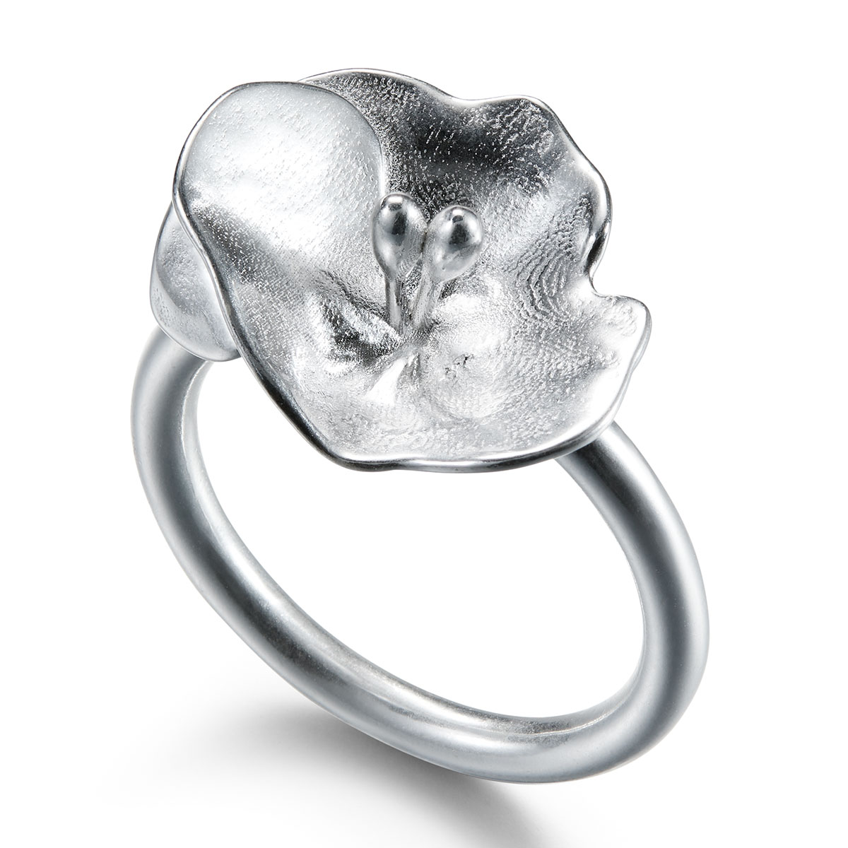 Kalevala Summer Night Rose ring silver 241000700L