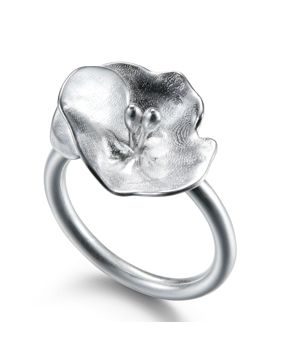 Kalevala Summer Night Rose ring silver 241000700