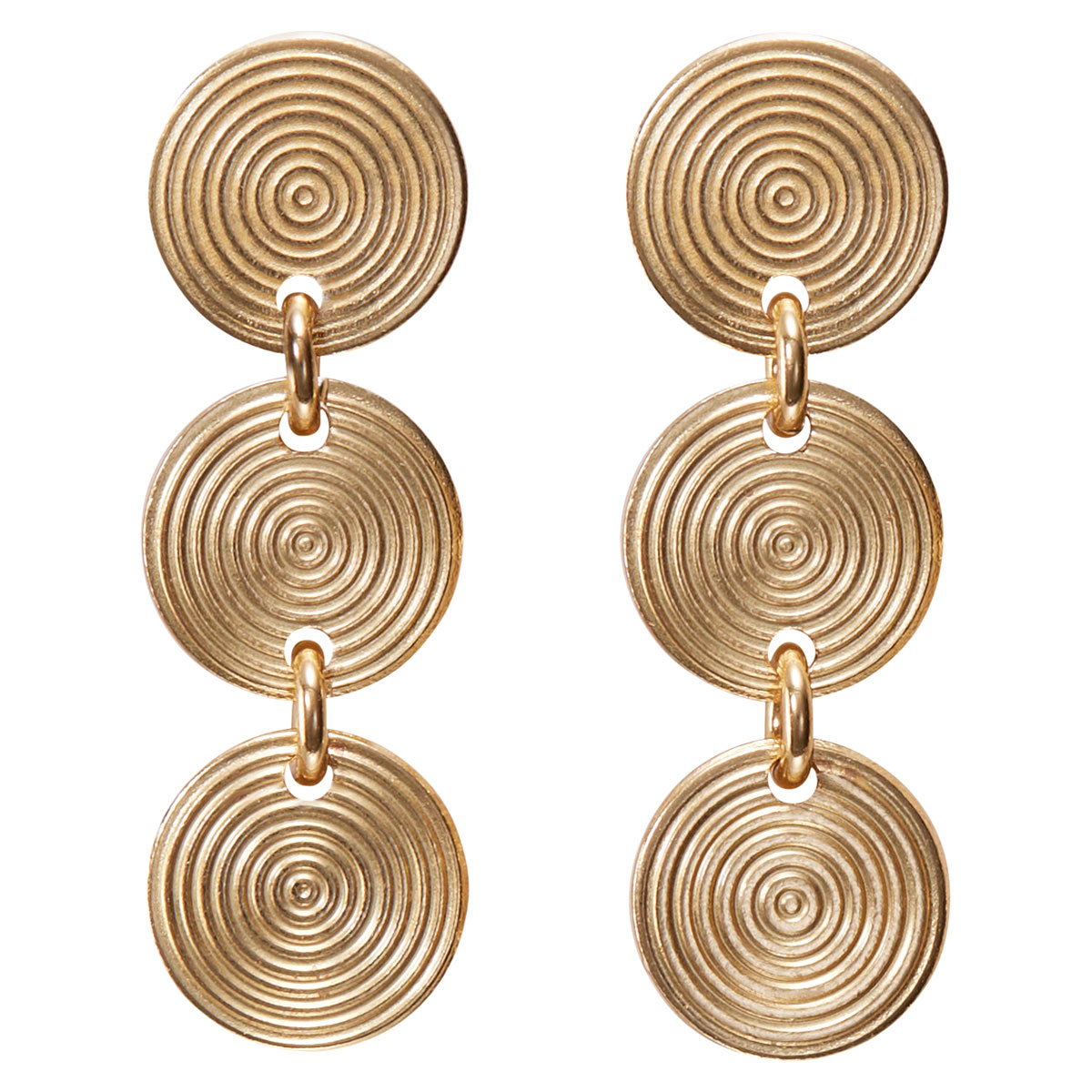 Kalevala Kosmos 3-delade bronsörhängen 36687743T