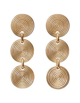 Kalevala Kosmos 3-delade bronsörhängen 36687743T