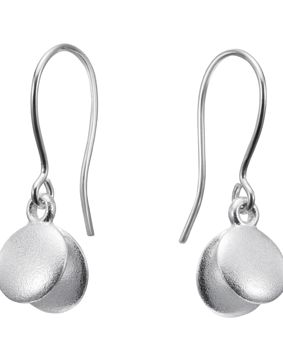 Kalevala Lucky Pearl krokörhängen silver 2669952K