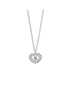Kalevala Pink Ribbon 2025 Circle of Light silver halsband pink 2269483J45