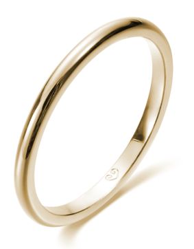 Kalevala Beloved slät guldring 141000000