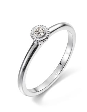 Kalevala Beloved 0.06 ct labbodlad diamantring vitguld 541000001L