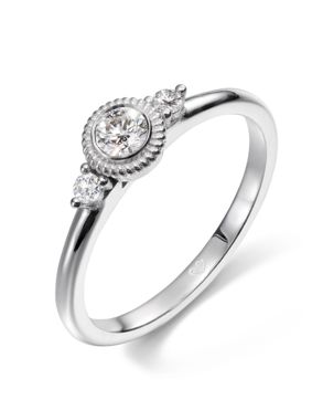 Kalevala Beloved trestens 0.23 ct labbodlad diamantring vitguld 541000003L