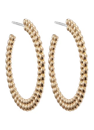 Kalevala Circle of Light stora hoopörhängen brons 3669484T