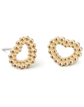 Kalevala Circle of Light hjärtörhängen brons 3669483T