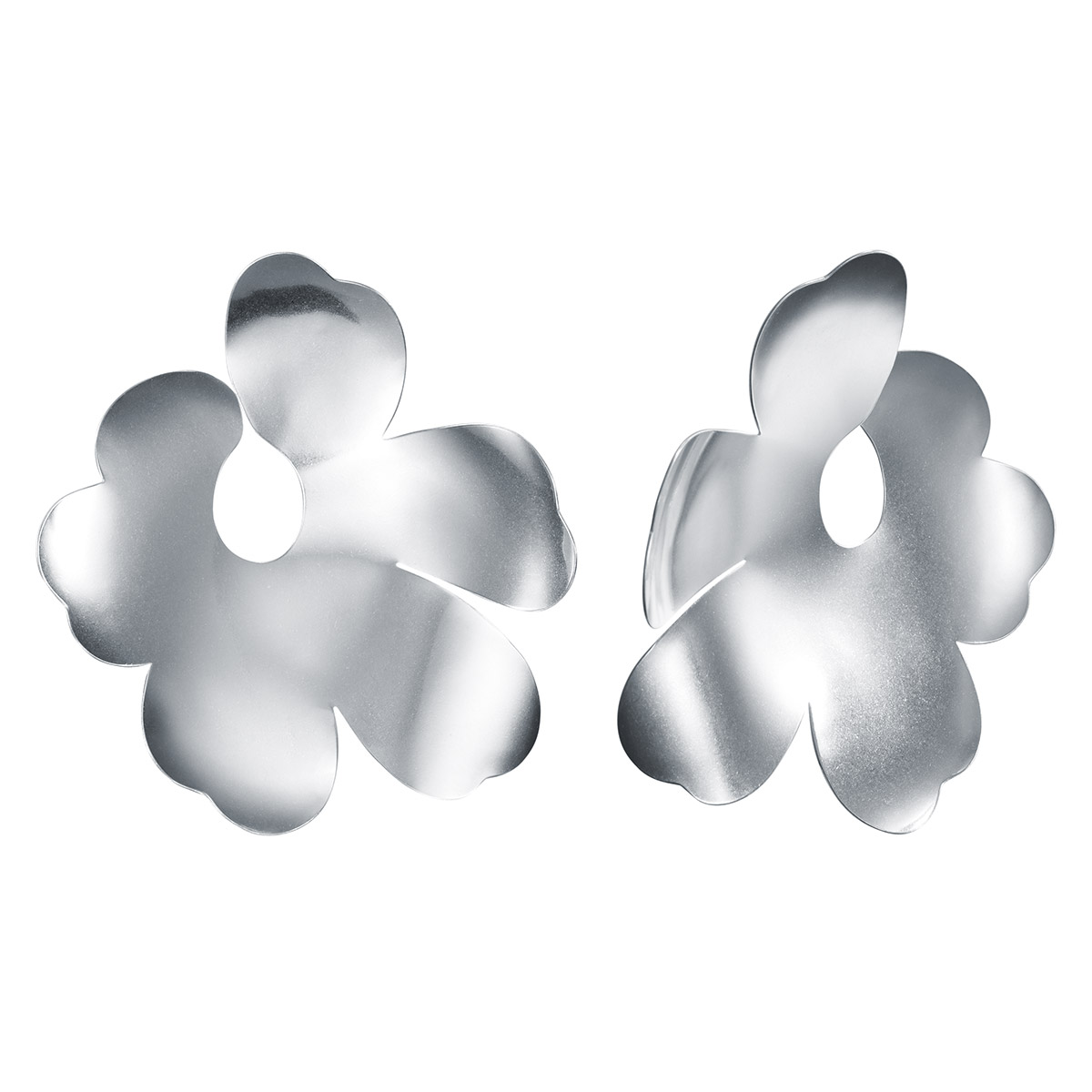 Kalevala x Marimekko Unikko örhängen stora silver 261001201T